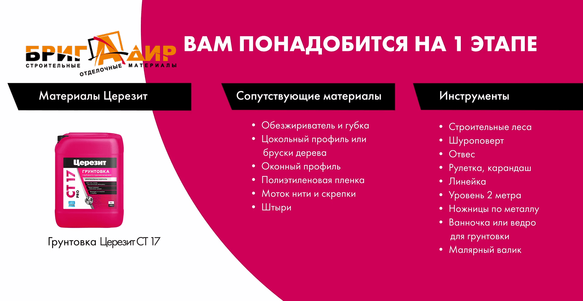 подготовка основания